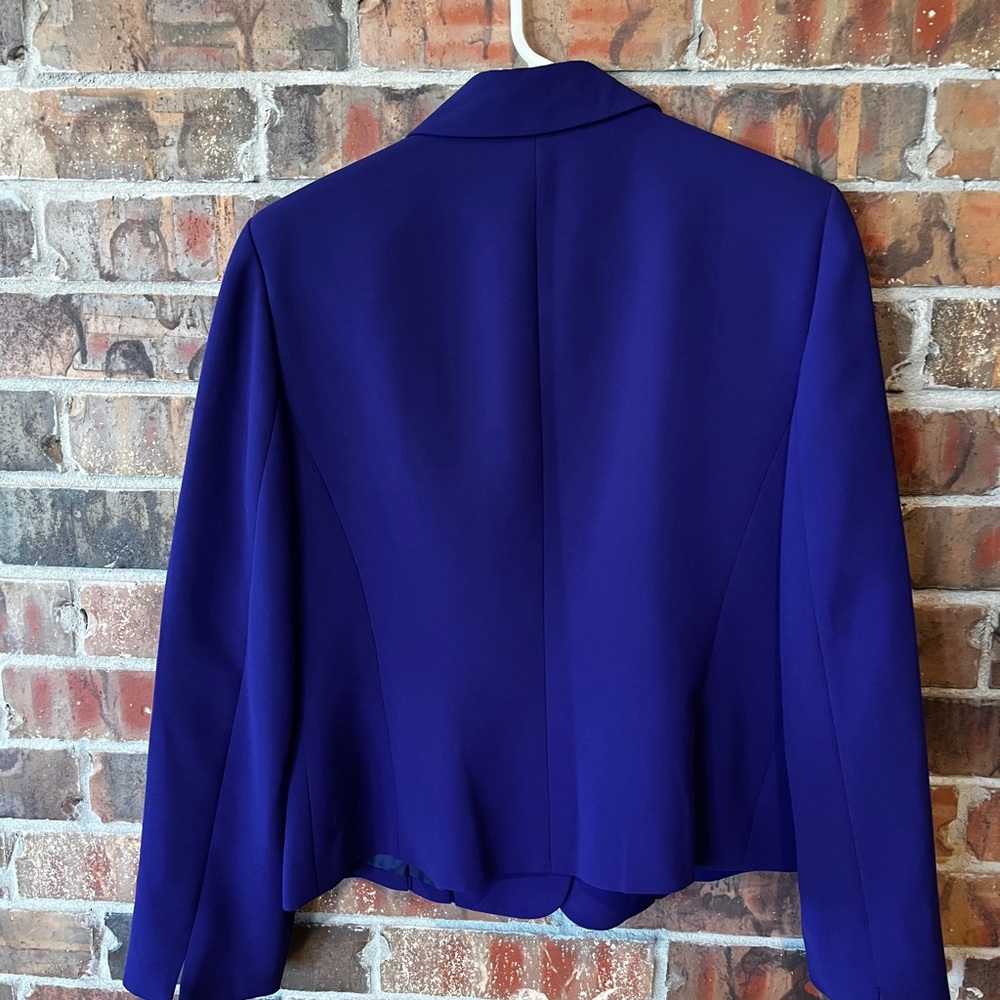 Le Suit Purple Suit Jacket Blazer Women’s Size:10 - Picture 3 of 6